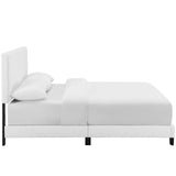 Amira Upholstered Fabric Bed - BUILDMYPLACE