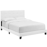 Amira Upholstered Fabric Bed - BUILDMYPLACE