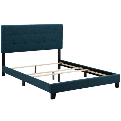 Amira Upholstered Fabric Bed - BUILDMYPLACE