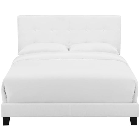 Amira Upholstered Fabric Bed - BUILDMYPLACE