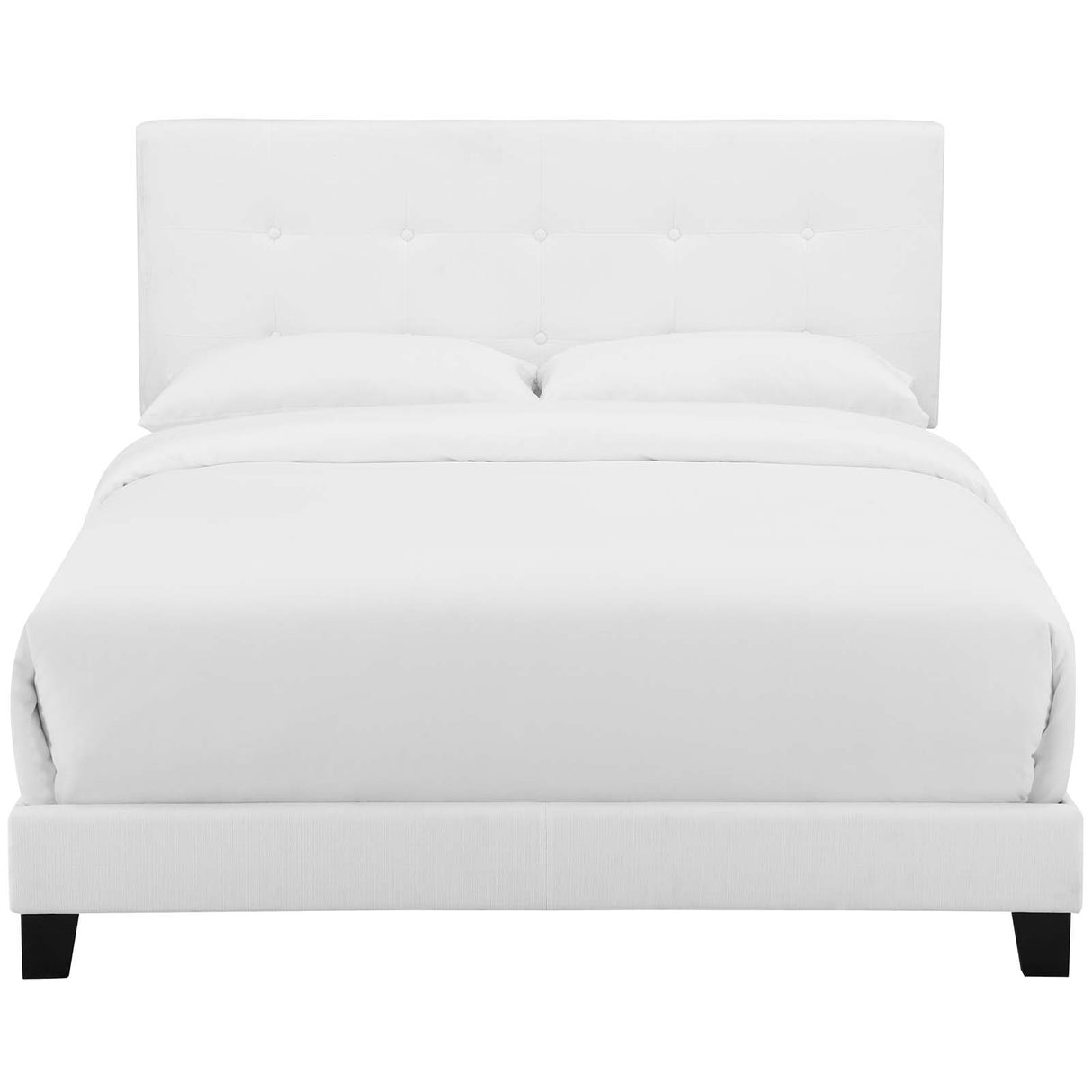 Amira Upholstered Fabric Bed - BUILDMYPLACE