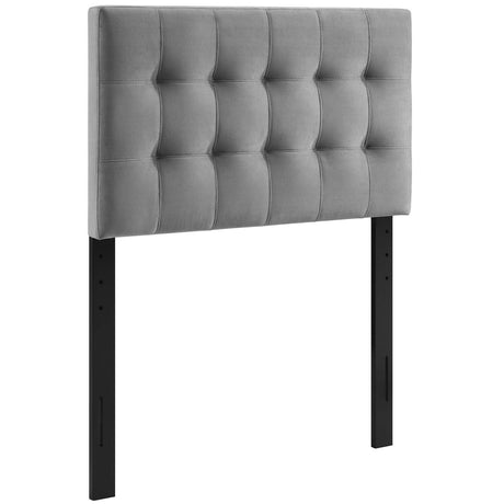 Modern Lily Biscuit Tufted Performance Velvet Headboard - Elevated Style Headboard - BUILDMYPLACE