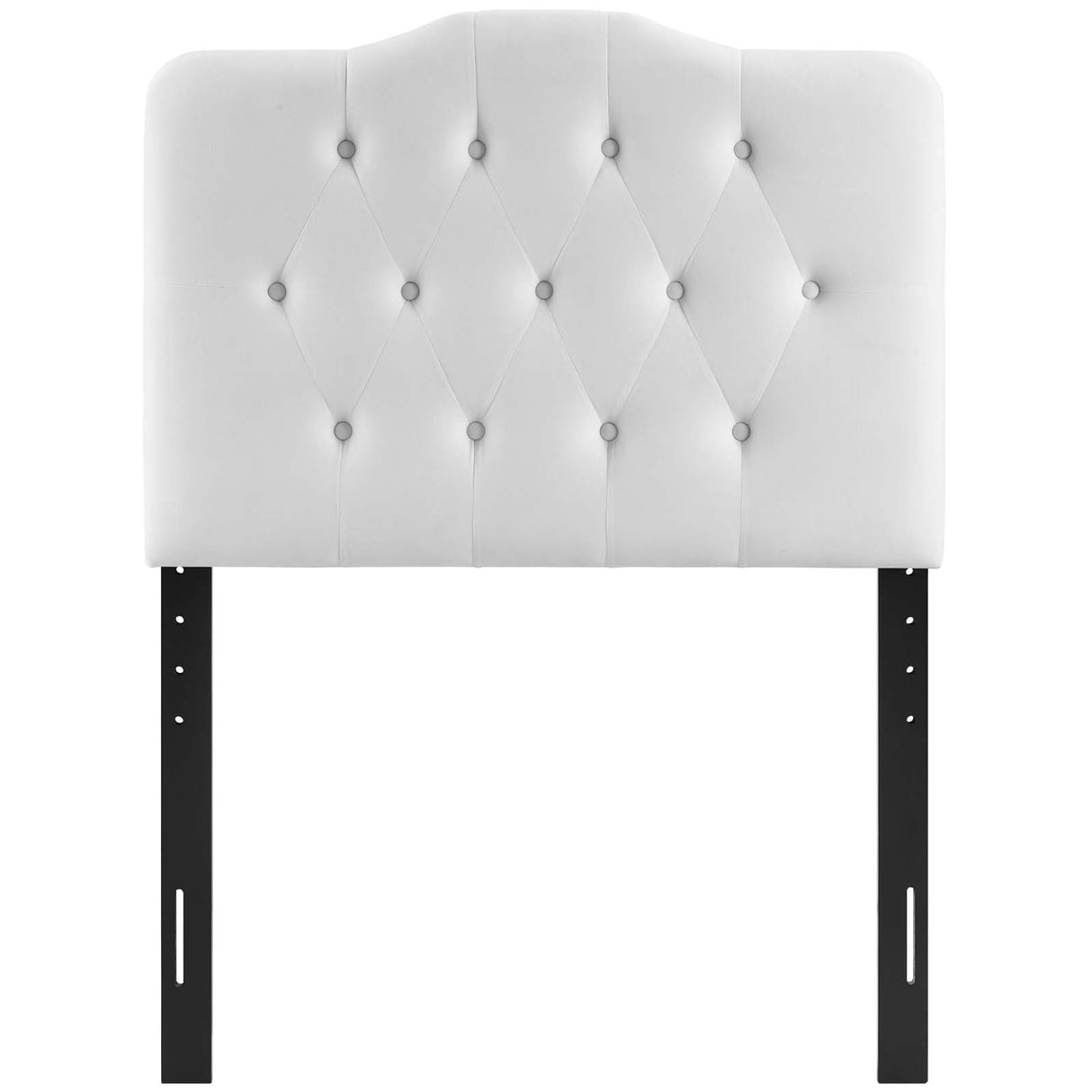 Modern Annabel Diamond Tufted Performance Velvet Headboard - Bed Headboard - BUILDMYPLACE