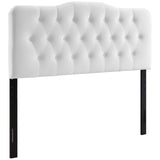 Modern Annabel Diamond Tufted Performance Velvet Headboard - Bed Headboard - BUILDMYPLACE