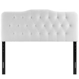 Modern Annabel Diamond Tufted Performance Velvet Headboard - Bed Headboard - BUILDMYPLACE