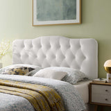 Modern Annabel Diamond Tufted Performance Velvet Headboard - Bed Headboard - BUILDMYPLACE