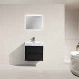 Fusion Floating / Wall Mounted Bathroom Vanity with Acrylic Sink