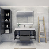 Fusion Floating / Wall Mounted Bathroom Vanity with Acrylic Sink