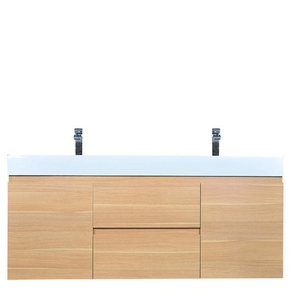 Fusion Floating / Wall Mounted Bathroom Vanity with Acrylic Sink