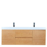 Fusion Floating / Wall Mounted Bathroom Vanity with Acrylic Sink