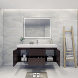 Fusion Floating / Wall Mounted Bathroom Vanity with Acrylic Sink