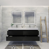 Fusion Floating / Wall Mounted Bathroom Vanity with Acrylic Sink