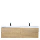 Fusion Floating / Wall Mounted Bathroom Vanity with Acrylic Sink