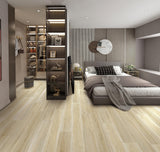 SPC Rigid Core Plank Malibu Flooring, 9" x 60" x 6.5mm, 22 mil Wear Layer