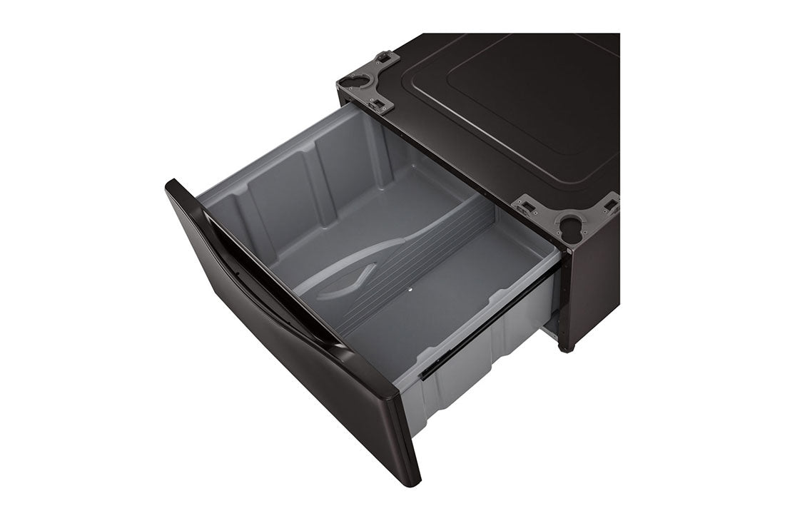 LG Laundry Pedestal  Black Steel
