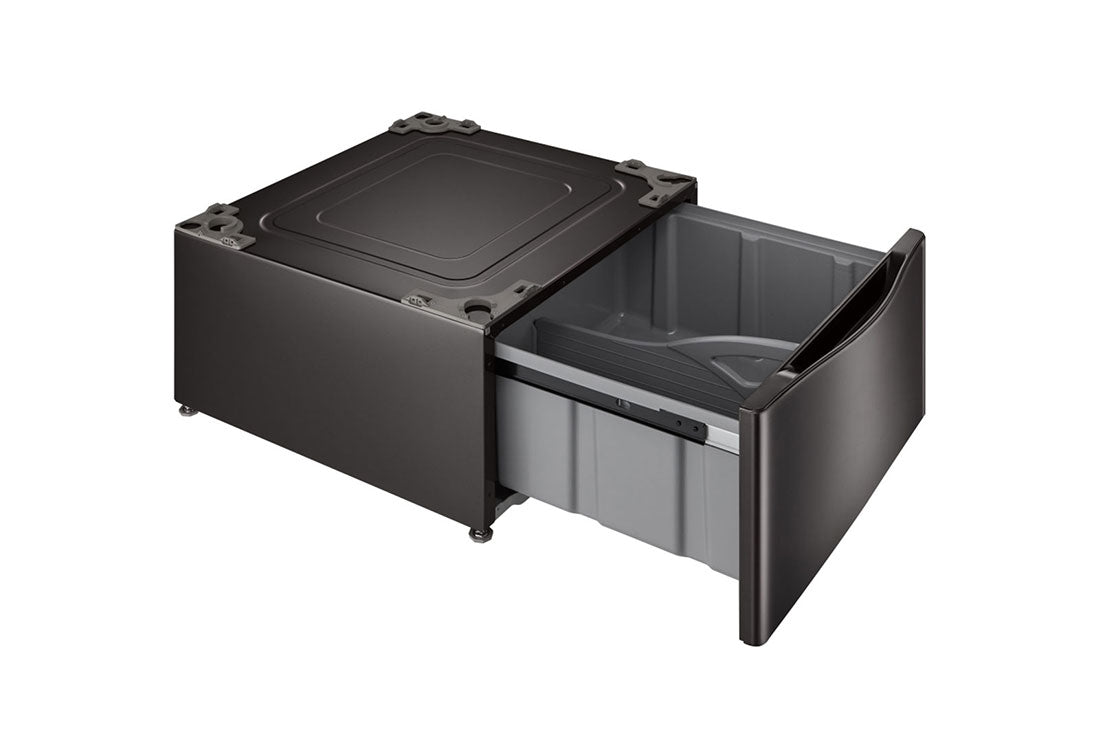 LG Laundry Pedestal  Black Steel