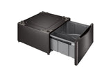 LG Laundry Pedestal  Black Steel
