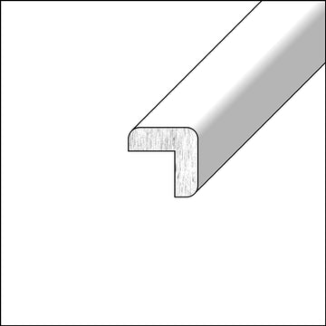 Corner Molding OCM| Matrix Silver | 96W x 0.75H x 0.75D