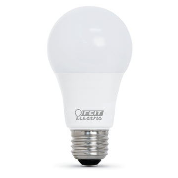 A19 LED Light Bulbs, 8.8 Watts, E26, 800 Lumens, 5000K, Dimmable