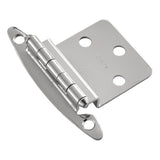 Hinge 3/8 Inch Inset Surface Face Frame Free Swinging (2 Hinges/Per Pack) - Hickory Hardware