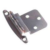 Hinge 3/8 Inch Inset Surface Face Frame Free Swinging (2 Hinges/Per Pack) - Hickory Hardware