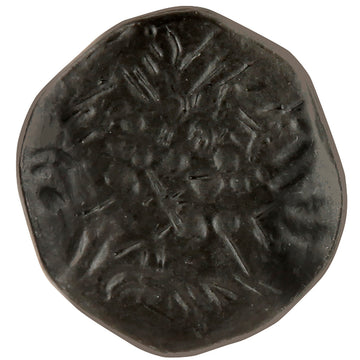 Black Knob 1-1/2 Inch Diameter - Carbonite Collection