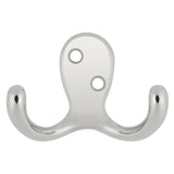 Utility Hook Double 5/8 Inch Center to Center - Hickory Hardware