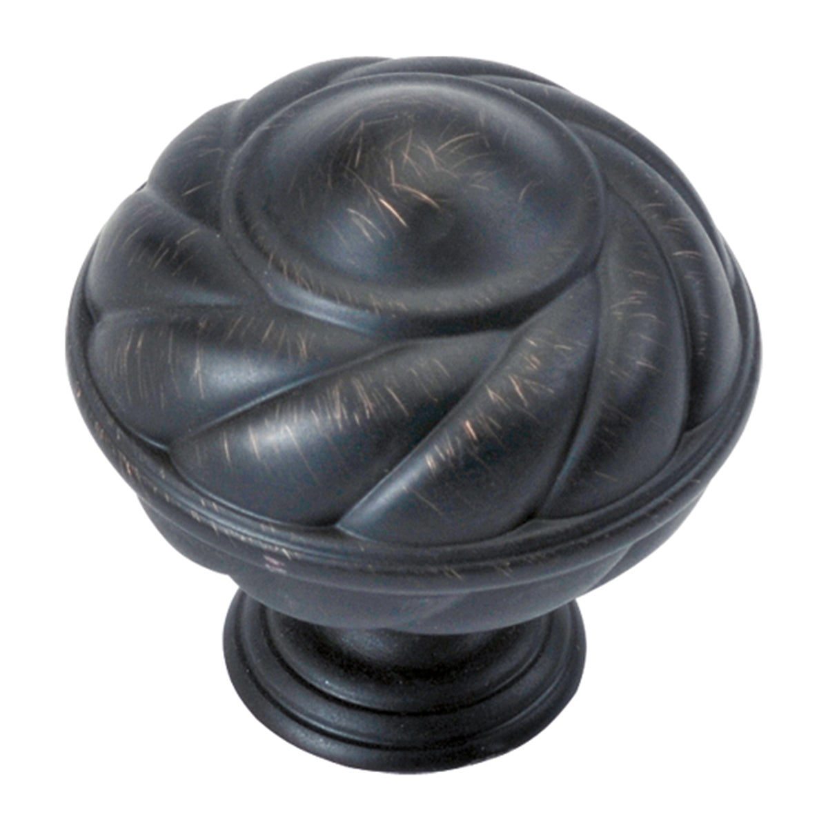 Oil Rubbed Bronze Door Knob 1-5/16 Inch Diameter - French Country Collection