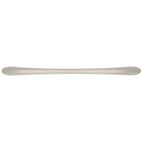 Cabinet Pull 5-1/16 Inch (128mm) Center to Center in Satin Nickel - Metropolis Collection