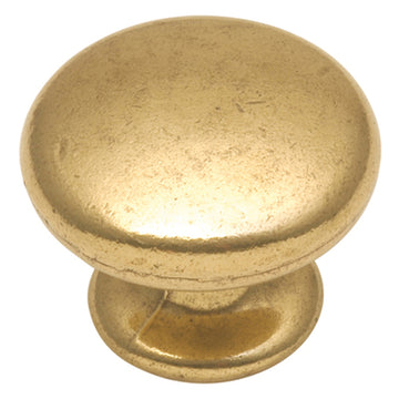 Drawer Knob 1-1/4 Inch Diameter in Lancaster Hand Polished - Manor House Collection