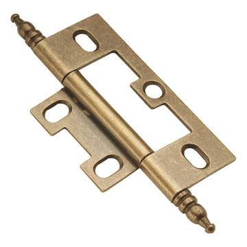 Surface Mount Face Frame Hinge Self Mortise (2 Hinges/Per Pack) - Hickory Hardware