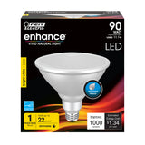 PAR38 LED Light Bulbs, 15.5 Watts, E26, Dimmable, 1400 lumens, 3000K