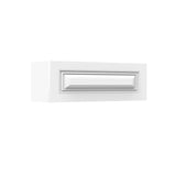 RTA - Park Avenue White - Horizontal Door Wall Cabinet | 36"W x 12"H x 12"D