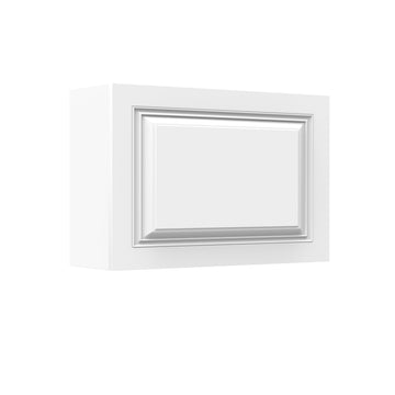 Park Avenue White - Horizontal Wall Cabinet | 36