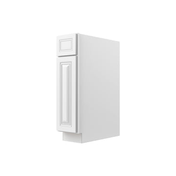 Park Avenue White - Single Door & Drawer Base Cabinet | 9