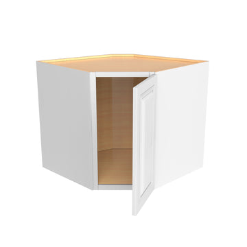 Park Avenue White - Corner Wall Cabinet | 24