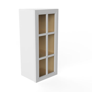 Park Avenue White - Glass Wall Cabinet | 15