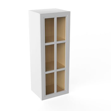 Park Avenue White - Glass Wall Cabinet | 15