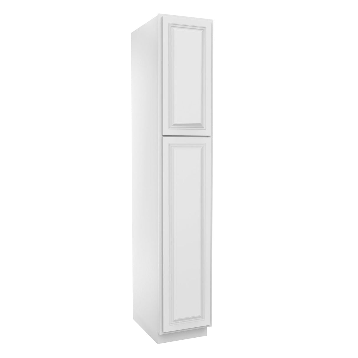 RTA - Park Avenue White - Single Door Utility Cabinet | 15"W x 84"H x 24"D