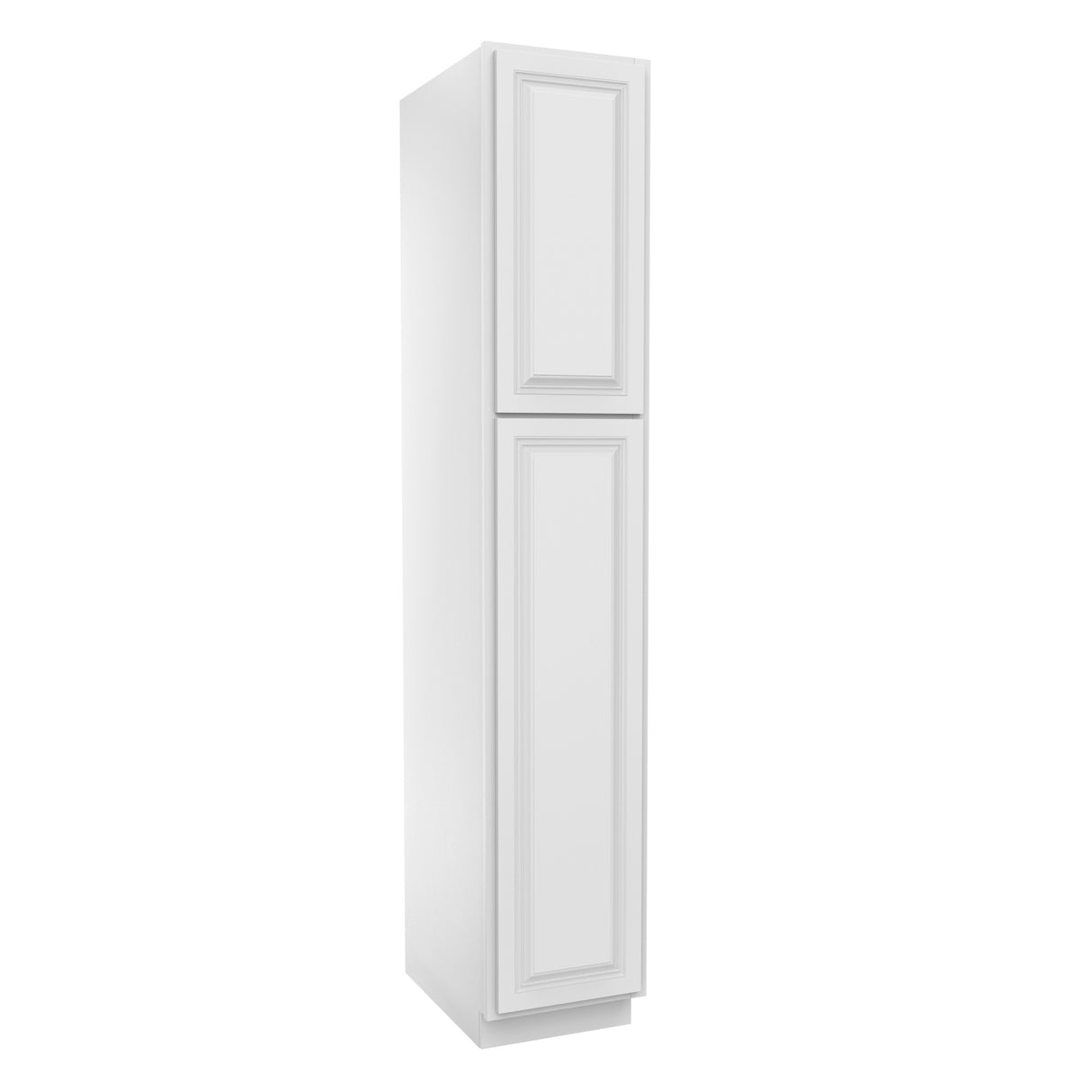 Park Avenue White - Utility Cabinet | 15"W x 84"H x 24"D