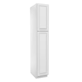 Park Avenue White - Utility Cabinet | 15"W x 84"H x 24"D