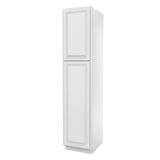 Park Avenue White - Utility Cabinet | 18"W x 84"H x 24"D