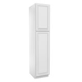 Park Avenue White - Utility Cabinet | 18"W x 84"H x 24"D