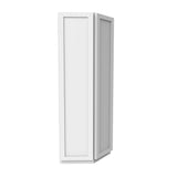 Park Avenue White - Double Door Wall End Cabinet | 12"W x 42"H x 12"D