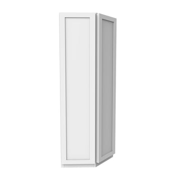 Park Avenue White - Double Door Wall End Cabinet | 12