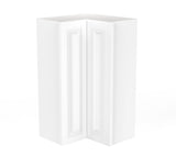 Park Avenue White - Corner Wall Cabinet | 24"W x 42"H x 12"D