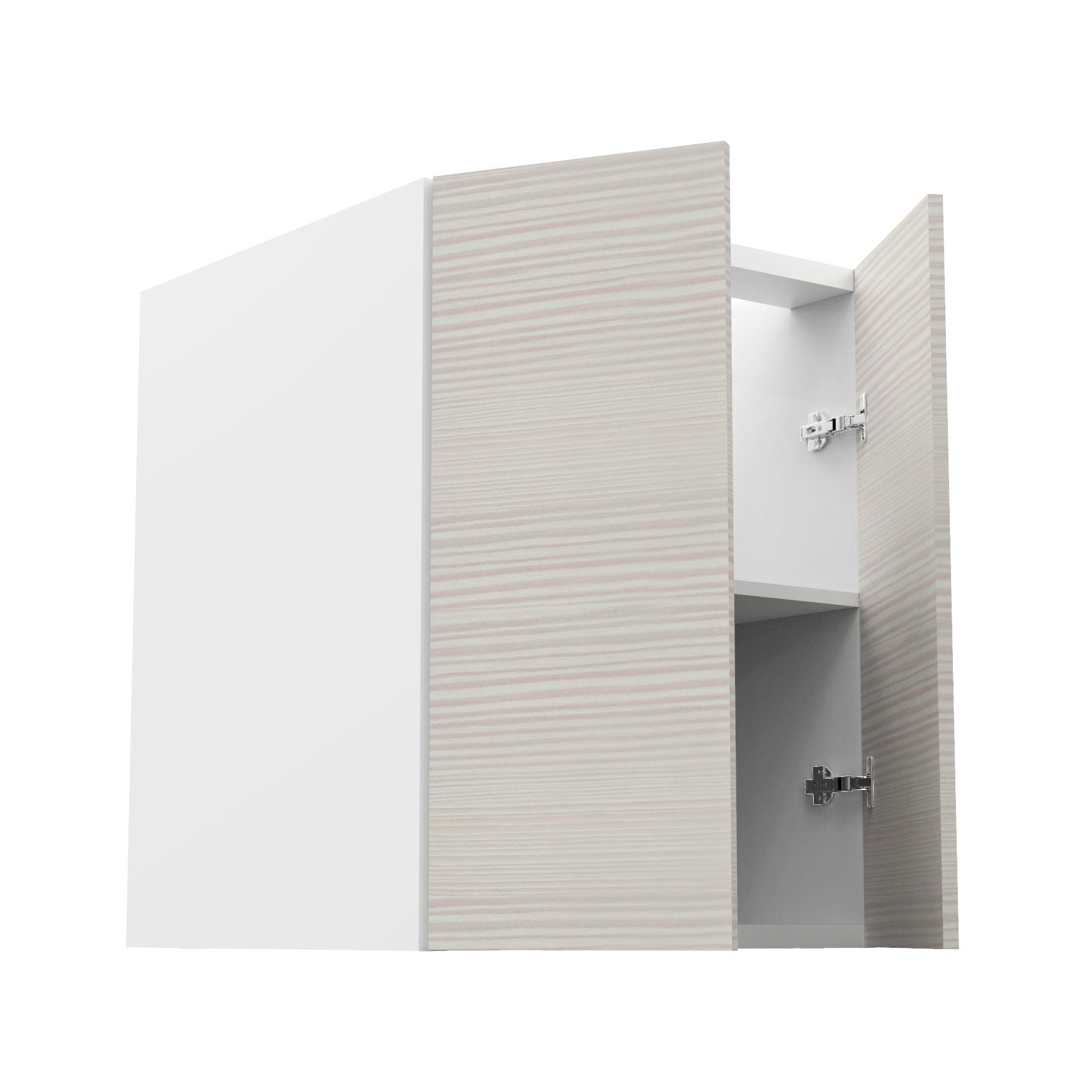 RTA - Pale Pine - Full Height Double Door Base Cabinets | 24"W x 30"H x 23.8"D