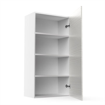 RTA - Pale Pine - Single Door Wall Cabinets | 24"W x 42"H x 12"D