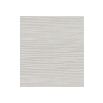 RTA - Pale Pine - Double Door Wall Cabinet | 24"W x 42"H x 12"D