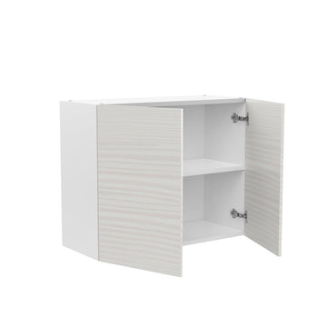 RTA - Pale Pine - Double Door Wall Cabinets | 30"W x 24"H x 12"D